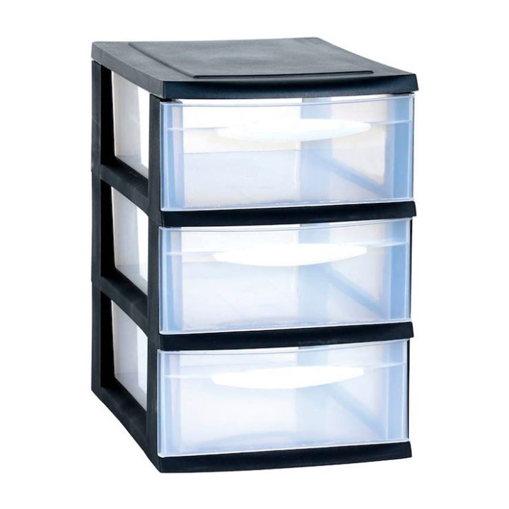 Elegancka czarna szafka modułowa A5