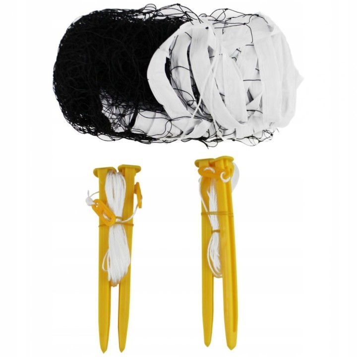 Uniwersalna Siatka 2w1 do Badmintona i Siatkówki MASTER 10 x 0,9 m