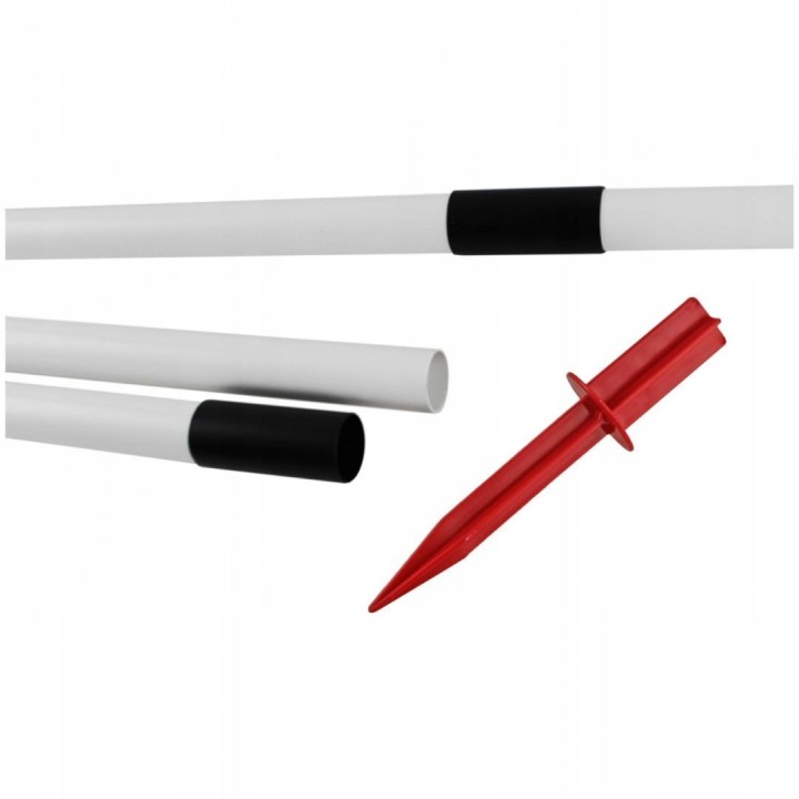 Uniwersalna Siatka 2w1 do Badmintona i Siatkówki MASTER 10 x 0,9 m