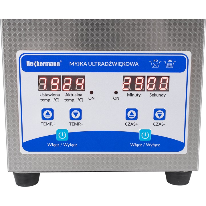 Zestaw Myjka ultradźwiękowa JP-010S 2L + Płyn 1L