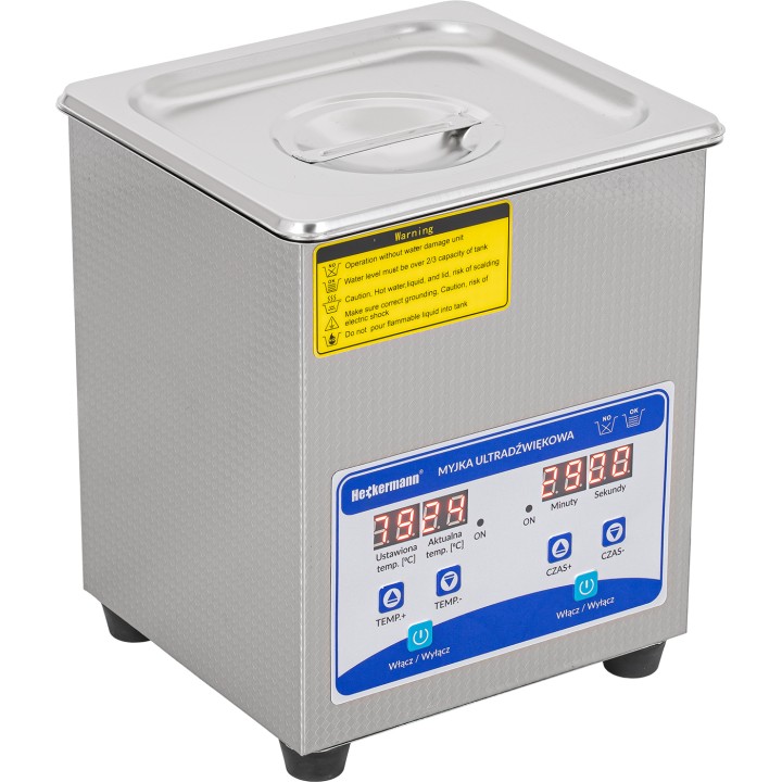 Zestaw Myjka ultradźwiękowa JP-010S 2L + Płyn 1L