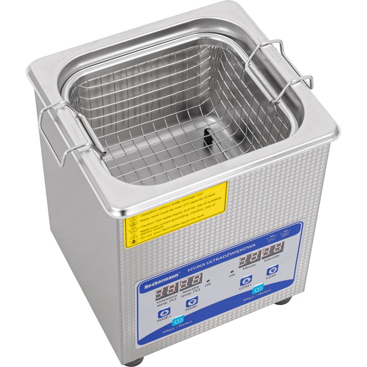 Zestaw Myjka ultradźwiękowa JP-010S 2L + Płyn 1L