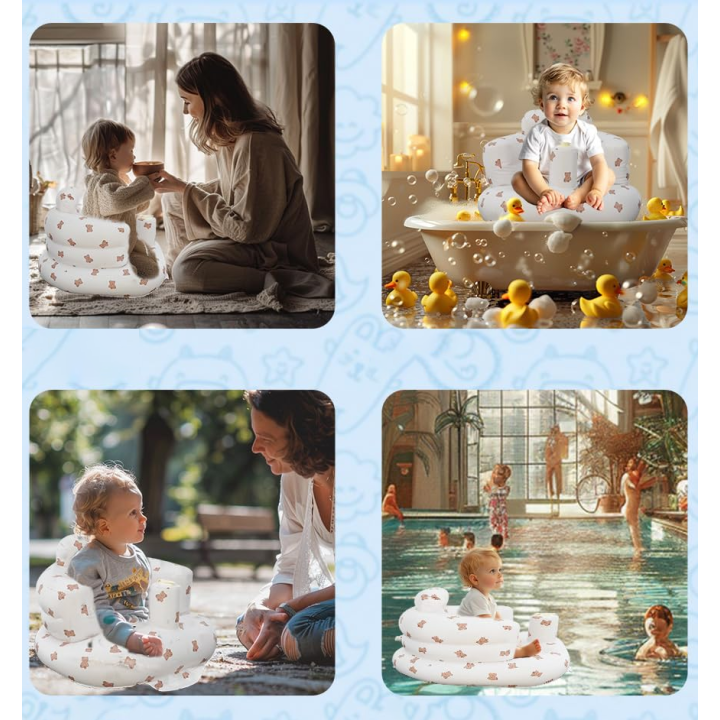 Fotel do nauki siedzenia dla dzieci Heckermann YZ-059