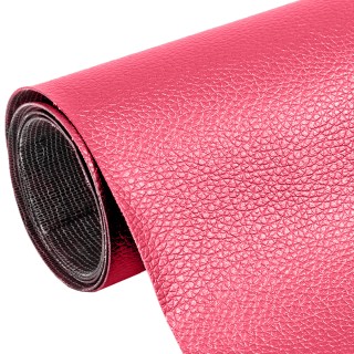 Różowa Samoprzylepna Łata Skórzana - 50x137cm HECKERMANN