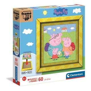 Puzzle Ramkowe 60el. Świnka Peppa - Clementoni