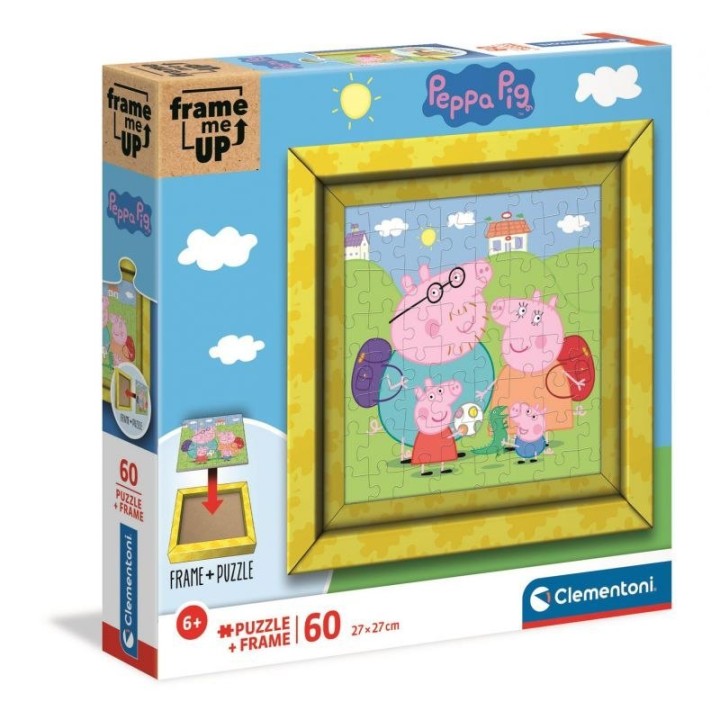 Puzzle Ramkowe 60el. Świnka Peppa - Clementoni