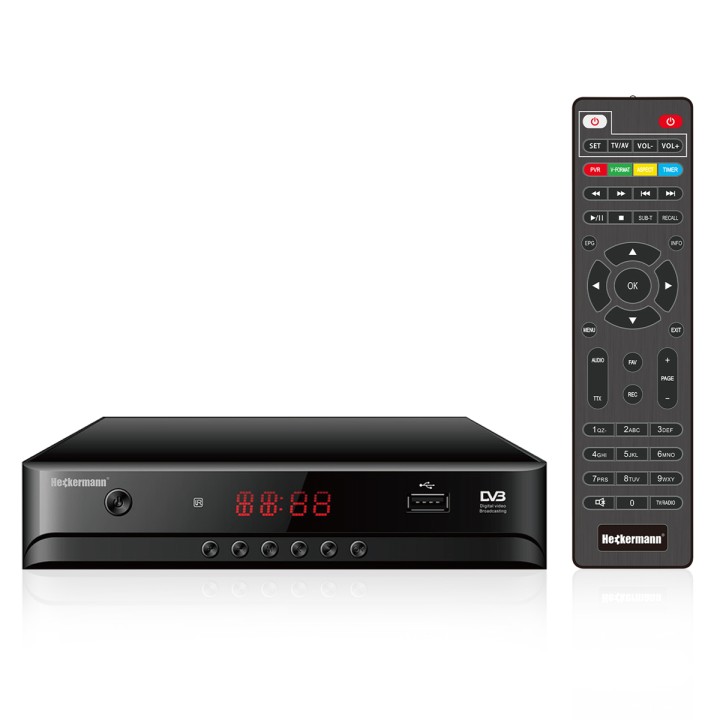 Tuner telewizji cyfrowej DVB-T2 Heckermann JN-03
