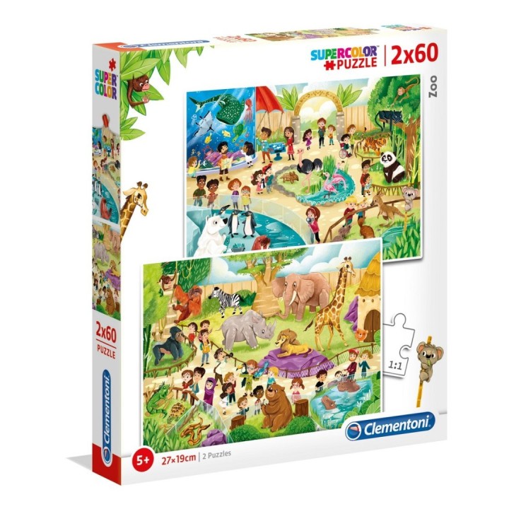 Puzzle 2x60el. / Zoo