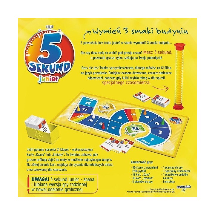 Gra 5 Sekund Junior Edycja 2019