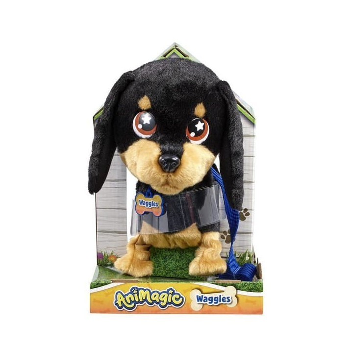 Maskotka interaktywna Piesek AniMagic Waggles