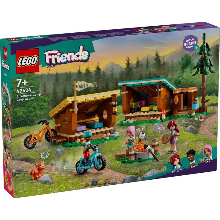 LEGO Friends - Przytulne domki na letnim obozie