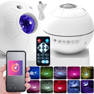 Projektor LED do iluminacji gwiazd Heckermann BL-XK02