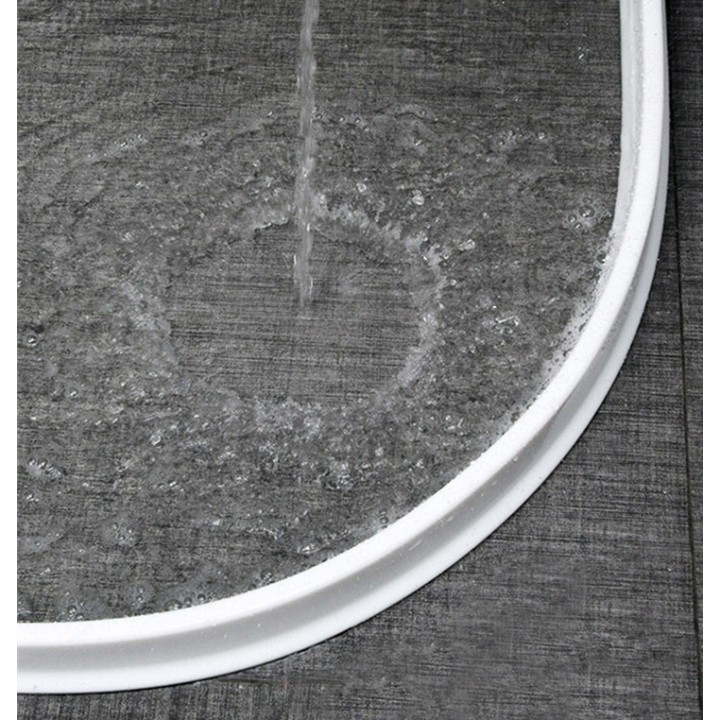 Samoprzylepna uszczelka podłogowa Heckerman Biała - 1mb