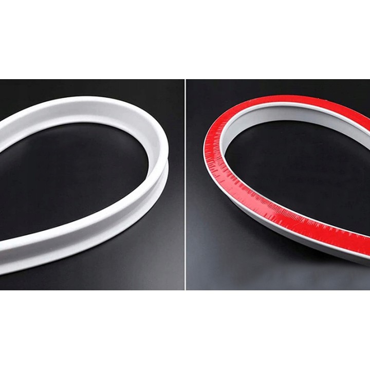 Samoprzylepna uszczelka podłogowa Heckerman Biała - 1mb