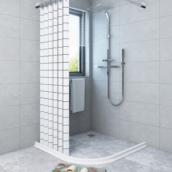 Samoprzylepna uszczelka podłogowa Heckerman Biała - 1mb