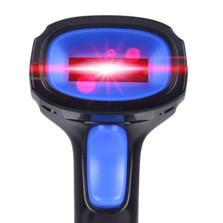 Zestaw Przewodowy czytnik skaner kodów kreskowych 1D Heckermann YHD-1100 + Stojak