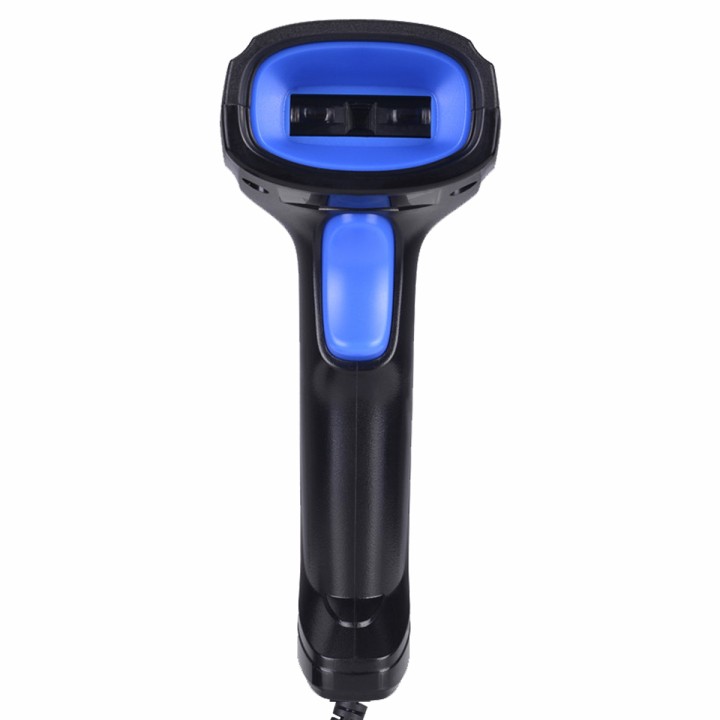 Zestaw Przewodowy czytnik skaner kodów kreskowych 1D Heckermann YHD-1100 + Stojak