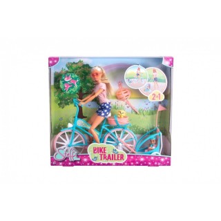 Lalka Steffi wyprawa rowerowa