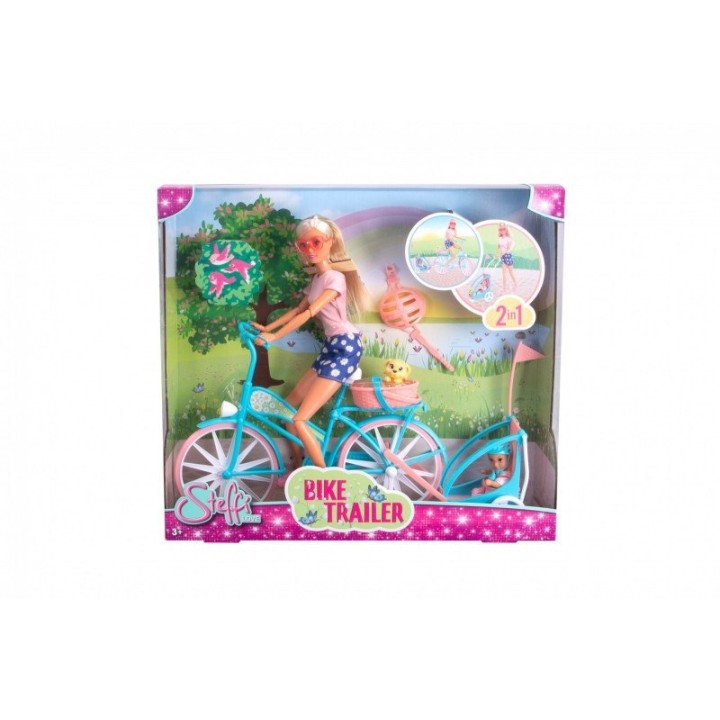 Lalka Steffi wyprawa rowerowa