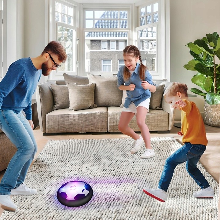 Latająca lewitująca cymbergaj hoverball piłka nożna dysk krążek XXL AIR BALL