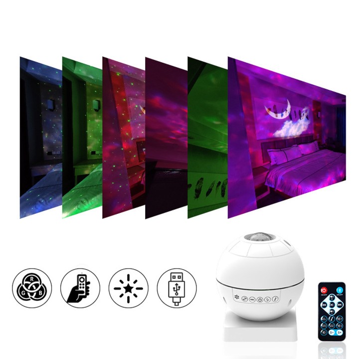 Projektor LED do iluminacji gwiazd Heckermann BL-XK02