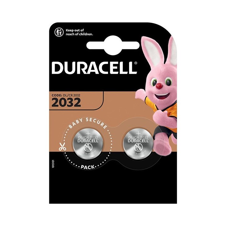Bateria litowa CR2032 CR2032 Duracell blistr 2-pack 42443