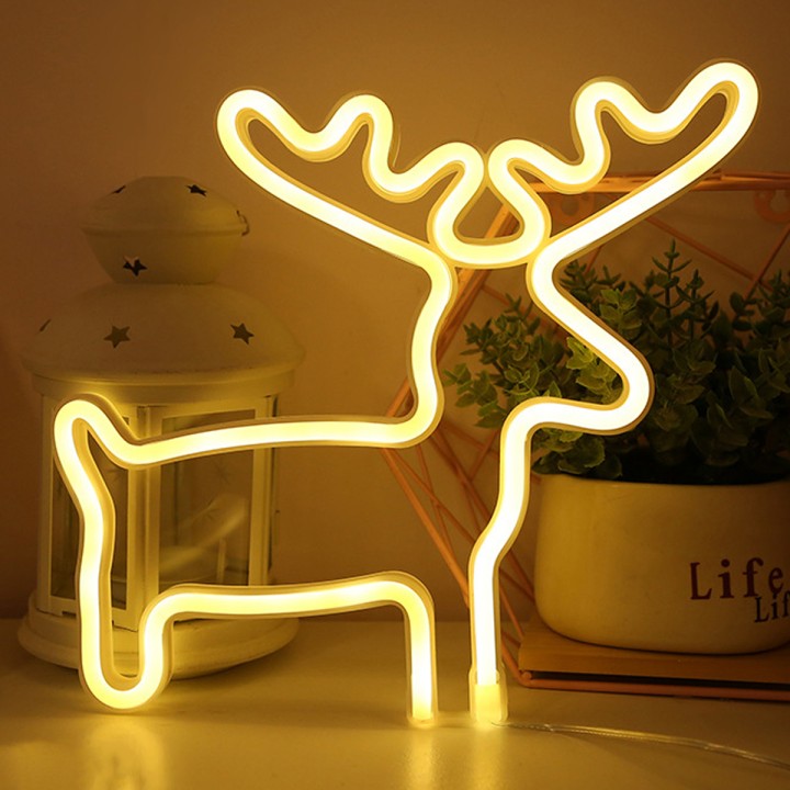 Neon LED Heckermann wiszący RENIFER