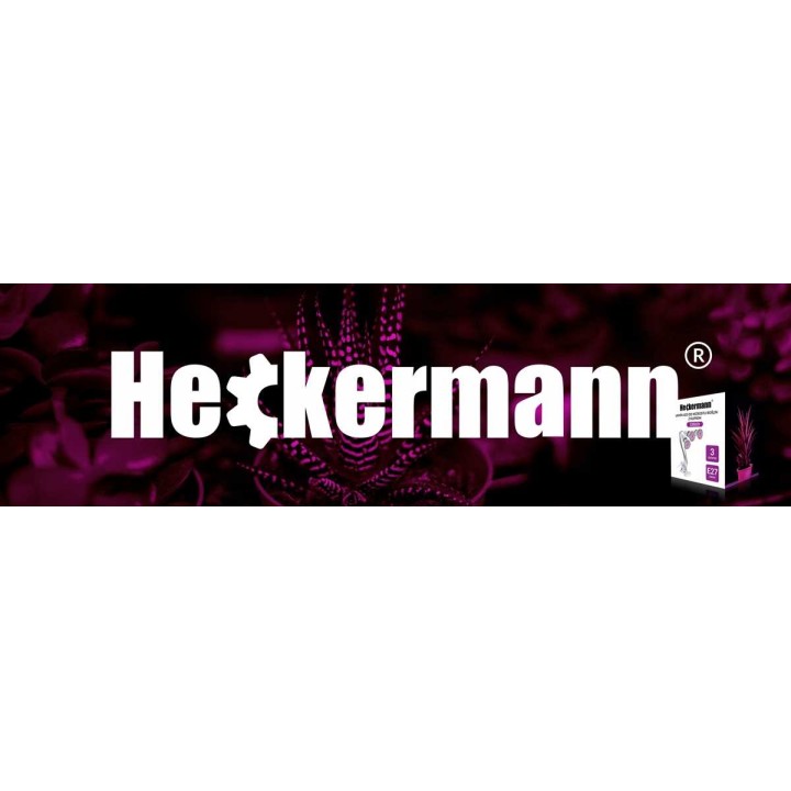 Lampa LED do uprawy Heckermann 3x10W 120LED 3 głowice