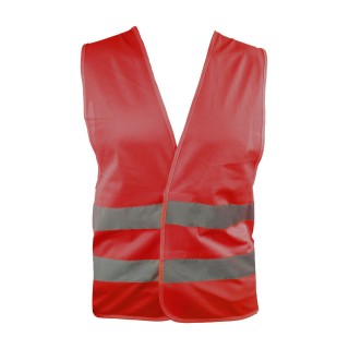 Odblaskowa kamizelka Luna LB-01 czerwona rozmiar M