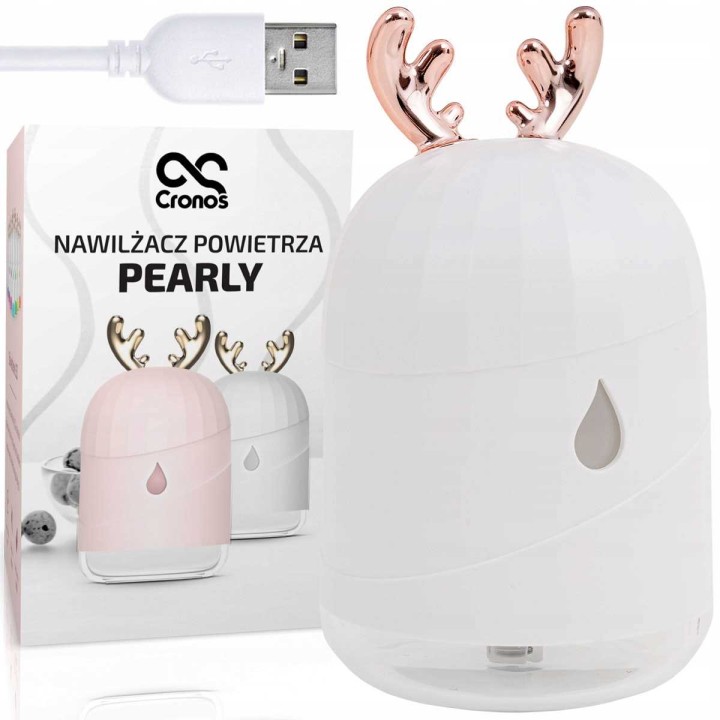 Nawilżacz ultradźwiękowy Cronos Pearly X20 z funkcją aromaterapii