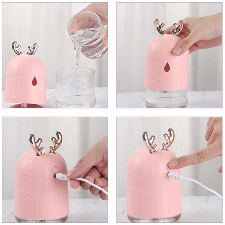 Nawilżacz ultradźwiękowy Cronos Pearly X20 z funkcją aromaterapii