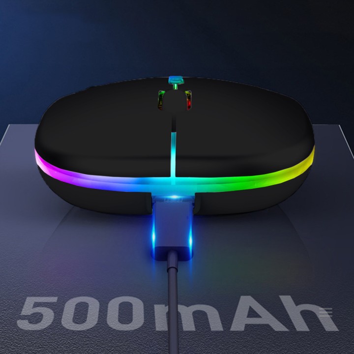 Bezprzewodowa mysz komputerowa Heckermann Y11 Czarna