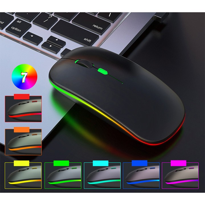 Bezprzewodowa mysz komputerowa Heckermann Y11 Czarna