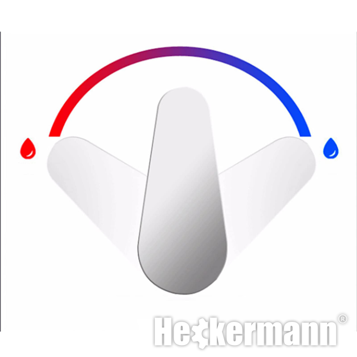 Bateria wannowa ścienna Heckermann AF5