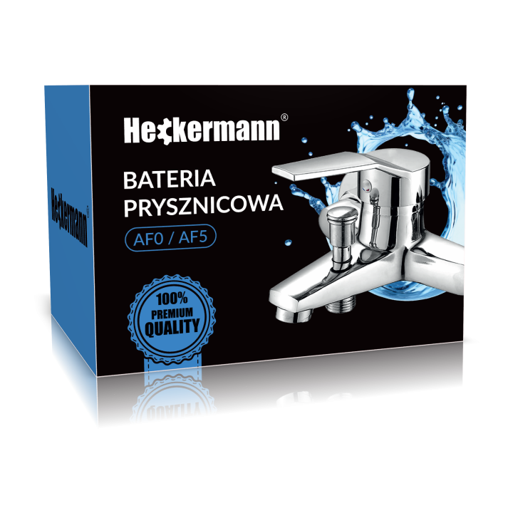 Bateria wannowa ścienna Heckermann AF5