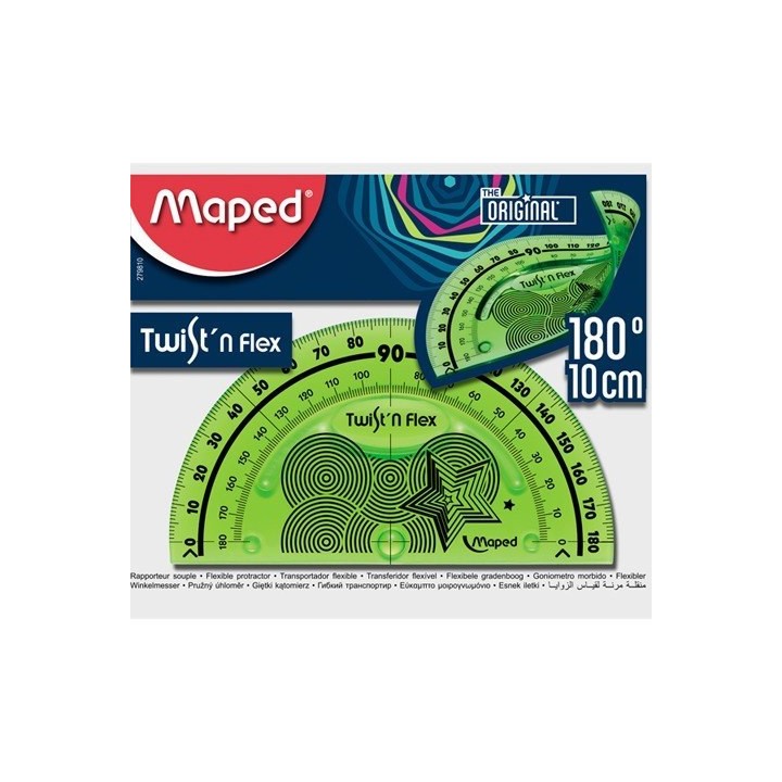 Kątomierz giętki Maped Twist'n Flex 10 cm