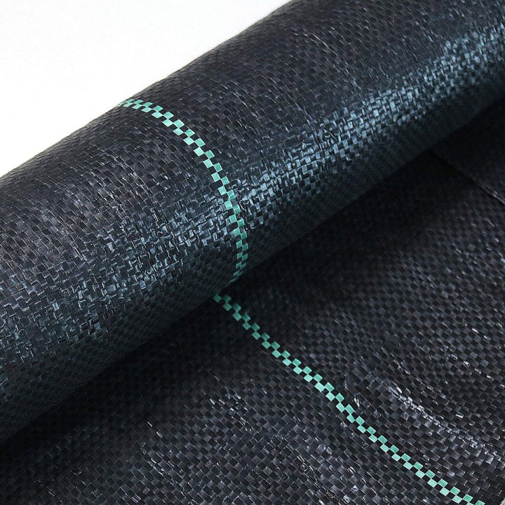 Agrotkanina Heckermann 0,8x50m 70g/m² + 50 czarnych kołków mocujących