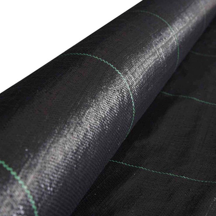 Agrotkanina Heckermann 0,8x50m 70g/m² + 50 czarnych kołków mocujących