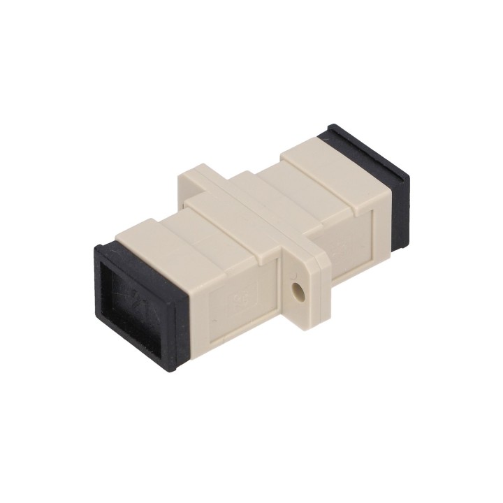 Adapter Extralink SC/UPC | Wielomodowy, Simplex, Szary