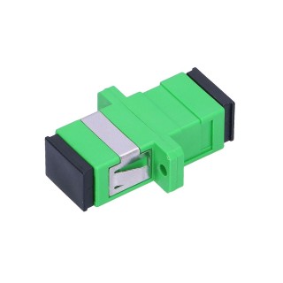 Adapter SC/APC Extralink, Jednomodowy Simplex, Zielony