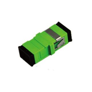 Adapter SC/APC Extralink | Jednomodowy, Simplex, Zielony, Bez Kołnierza