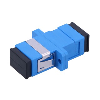 Adapter Extralink SC/UPC, Jednomodowy, Simplex, Niebieski