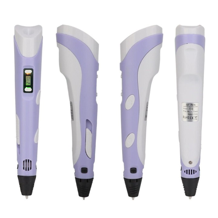 Kreatywny Długopis 3D Extralink SmartLife Fioletowy
