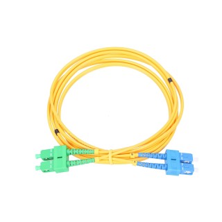 Kabel patchcord Extralink SC/UPC-SC/APC, jednomodowy, 5m, duplex