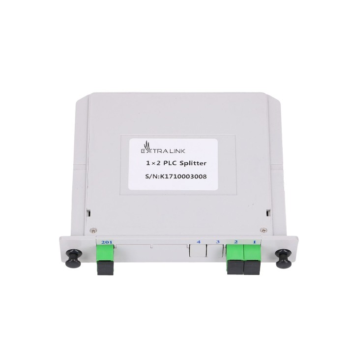 Splitter PLC SC/APC 1:2 Extralink | Typ Slotowy