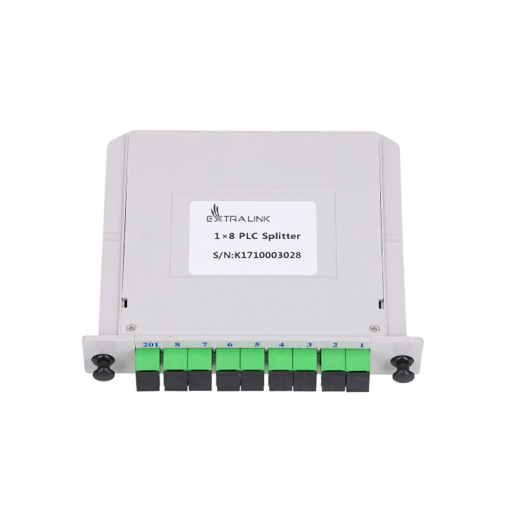 Splitter PLC SC/APC 1:8 Extralink | Typ Slotowy