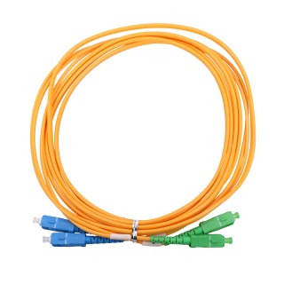 Kabel światłowodowy Extralink SC/APC-SC/UPC Duplex 20m G652D