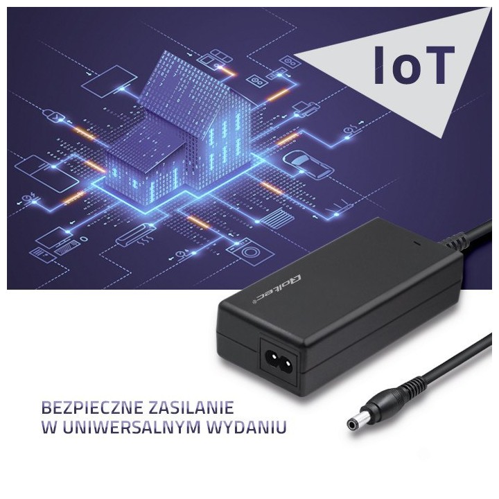 Zasilacz sieciowy 27W/12V/2.25A Qoltec