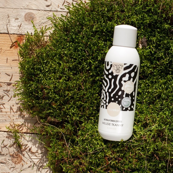 Bezbarwny płyn do płukania tkanin KLAREKO 500ml