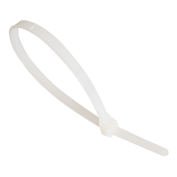 Zestaw Opasek Zaciskowych Eko-Light 2,5x160mm Białe - 100szt